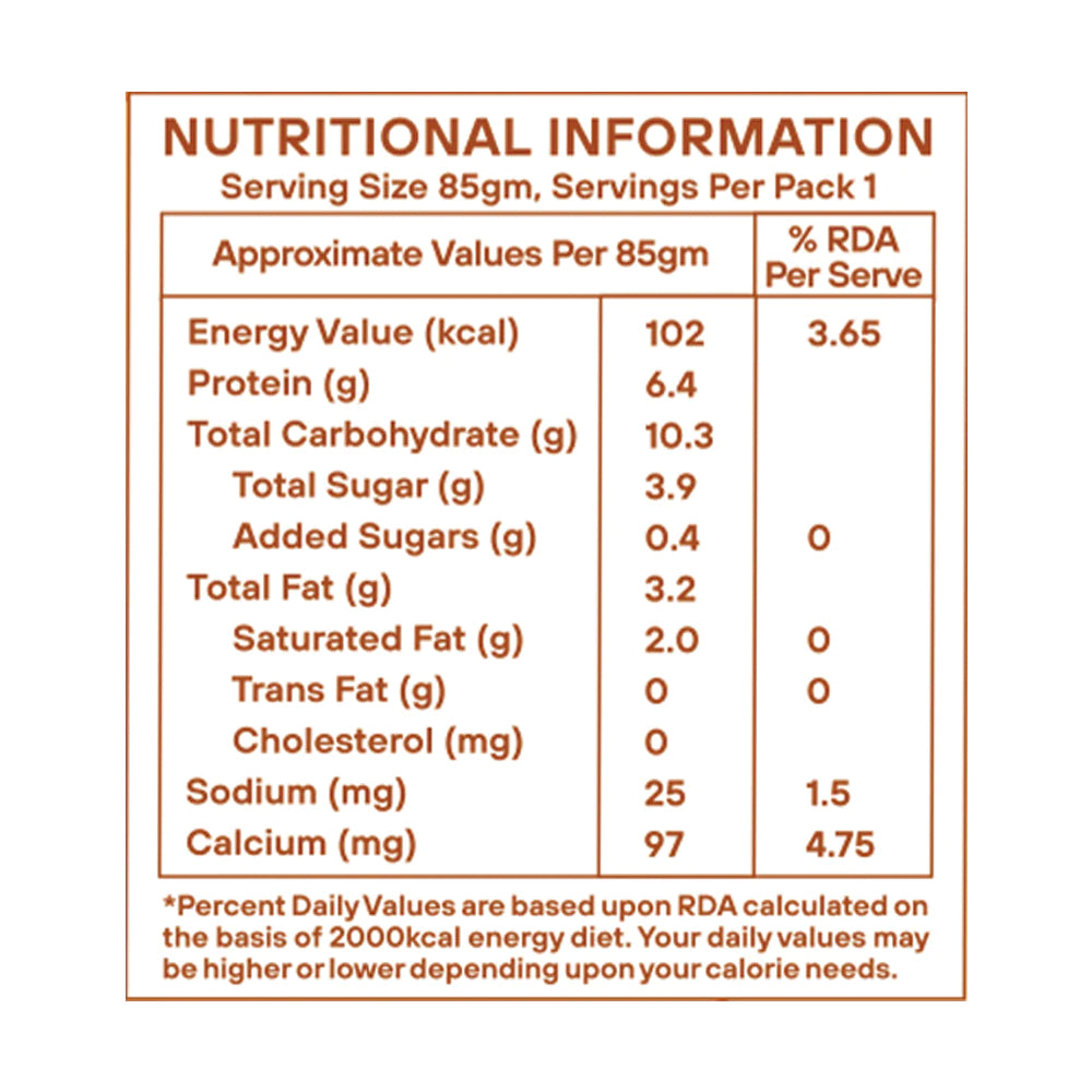 Yogurt | Alphonso Mango (Made From A2 Milk) – Natural Sugar, 6.4gm Protein, No Milk Powder, Pectin Free, Fat Free & Lactose Free – Skyrrup – 85gm