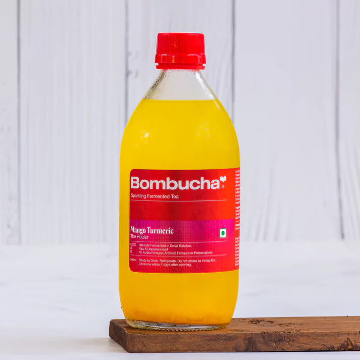 Mango Turmeric Kombucha - Bombucha - 500ml