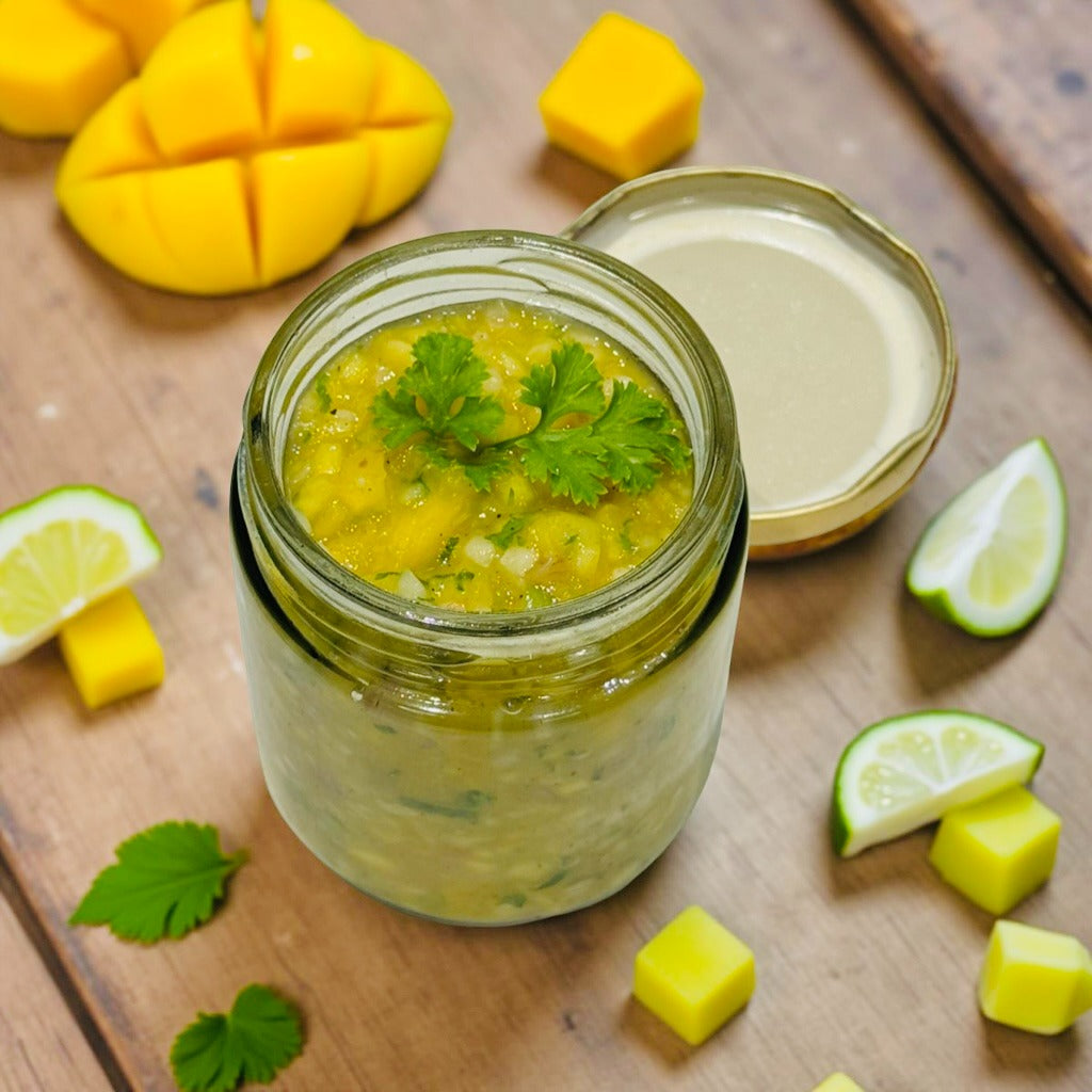 Mango Pineapple Salsa - Fresh - Made with Organic Ingredients - Vegan & Gluten Free - Nature&