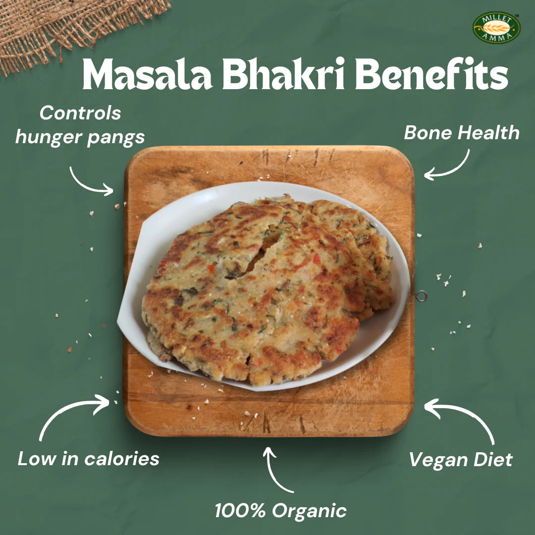 Masala Bhakhri – Millet Amma – 180gm