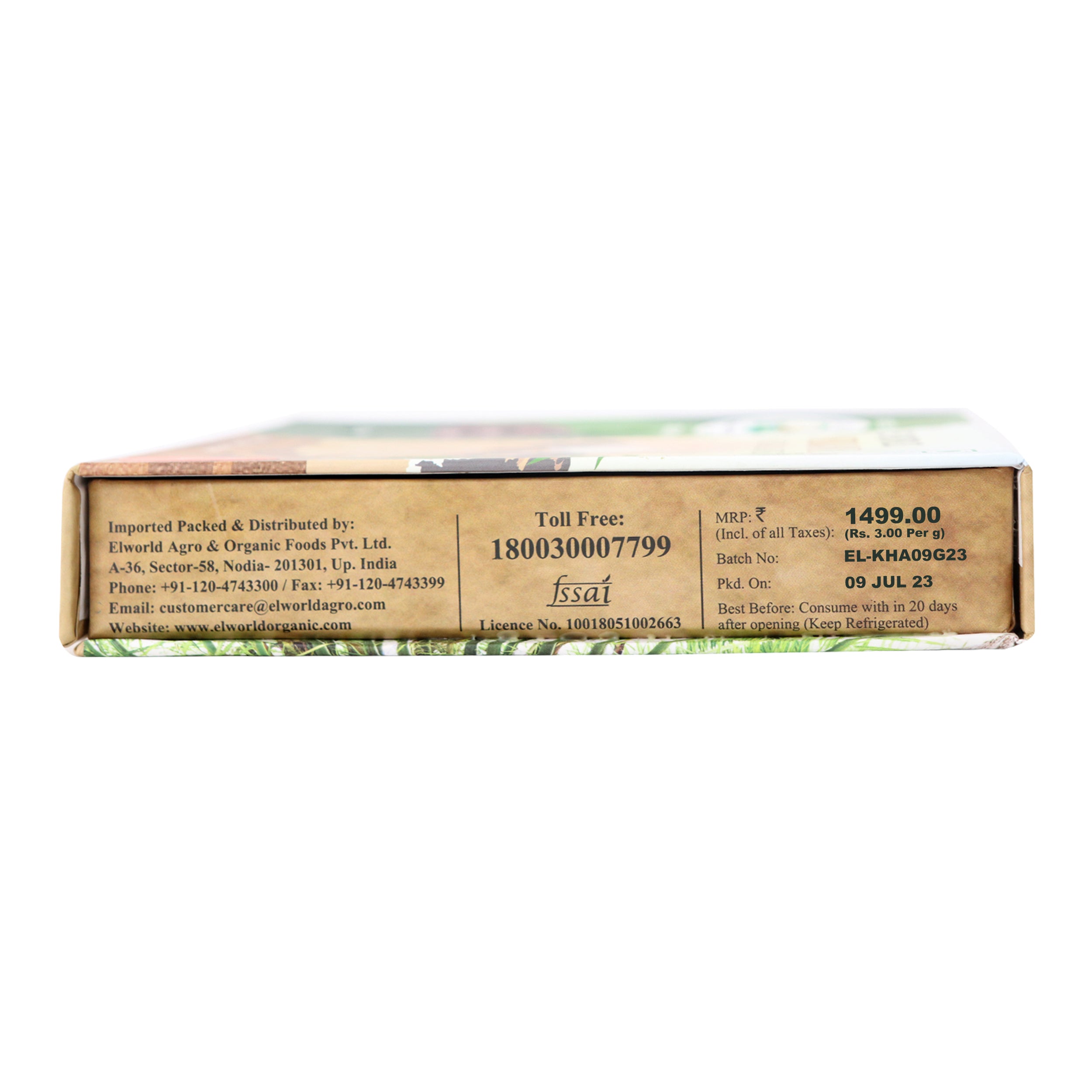 Dates | Medjoul Dates – Natural - Elworld Organic – 500gm