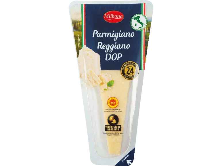 Cheese | Parmigiano Reggiano DOP Cheese – Milbona – 200gm