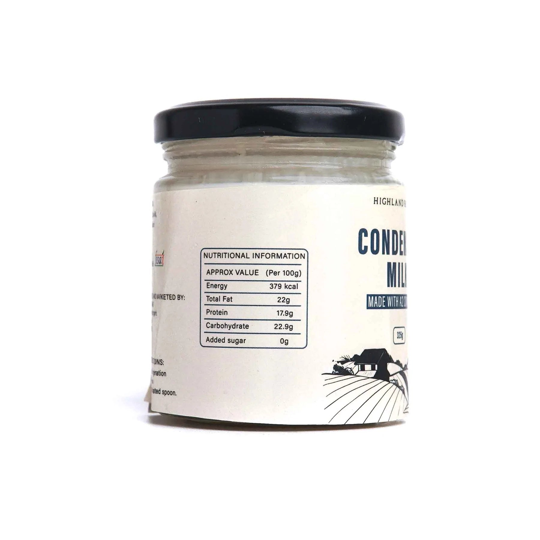 Milk | Condensed (Made With A2 Cow Milk) - Highland Farms – 325gm