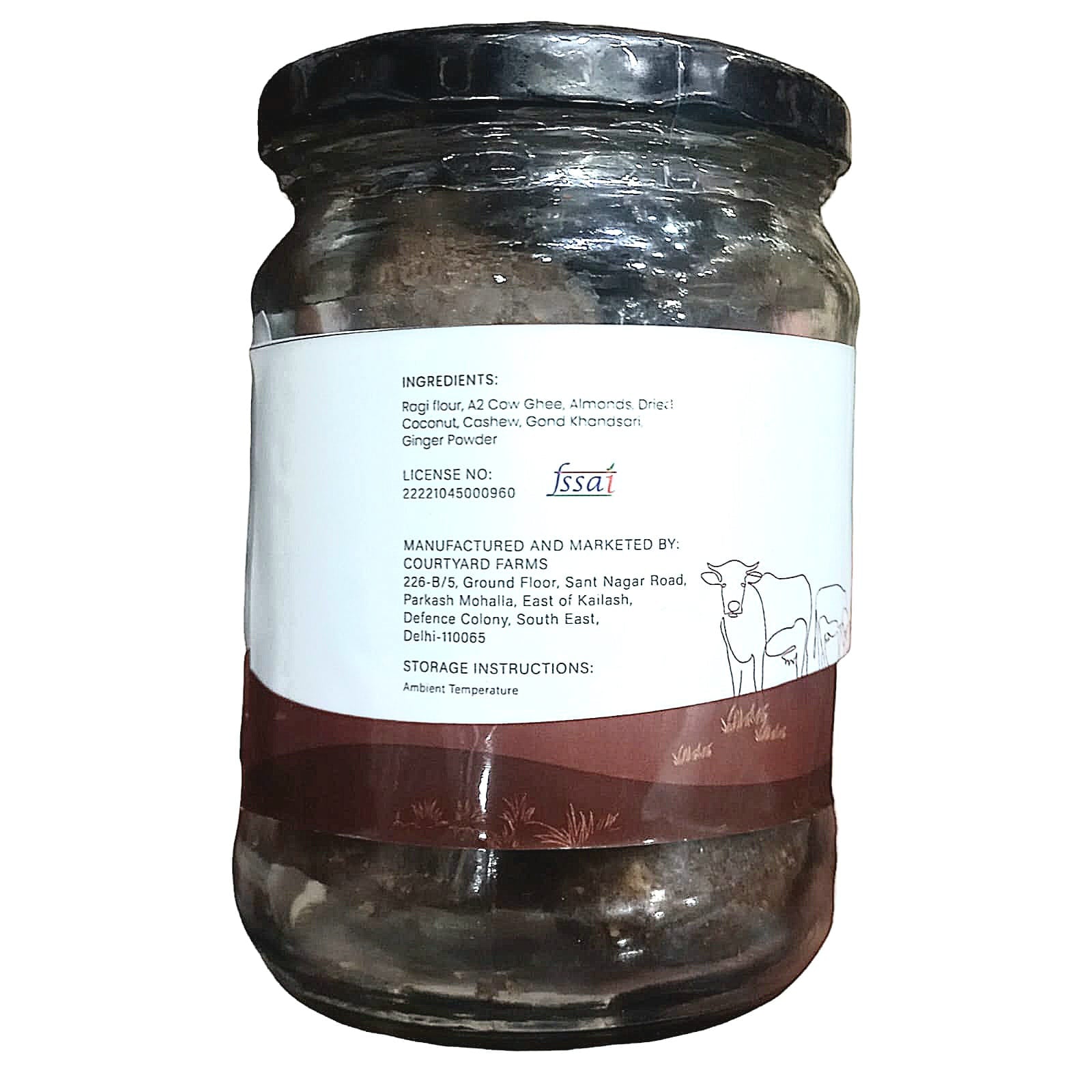 Millet Pinni | Millet Pinni Ragi (Made With A2 Cow Ghee) - Season Special - Gluten Free - Highland Farms - 310gm