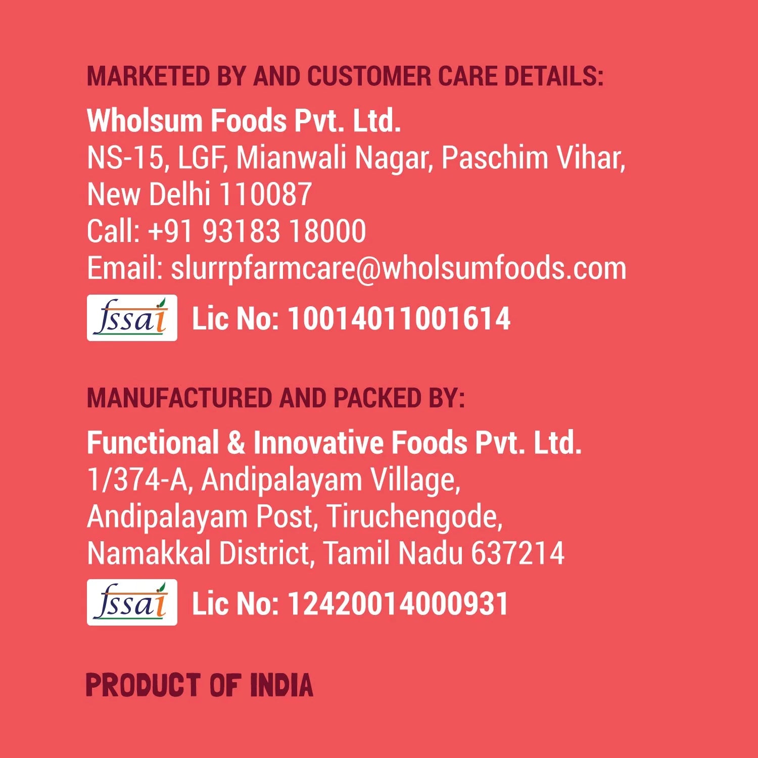 Millet and Oats Porridge - No Refined Sugar & No Salt - Slurrp Farm - 200gm