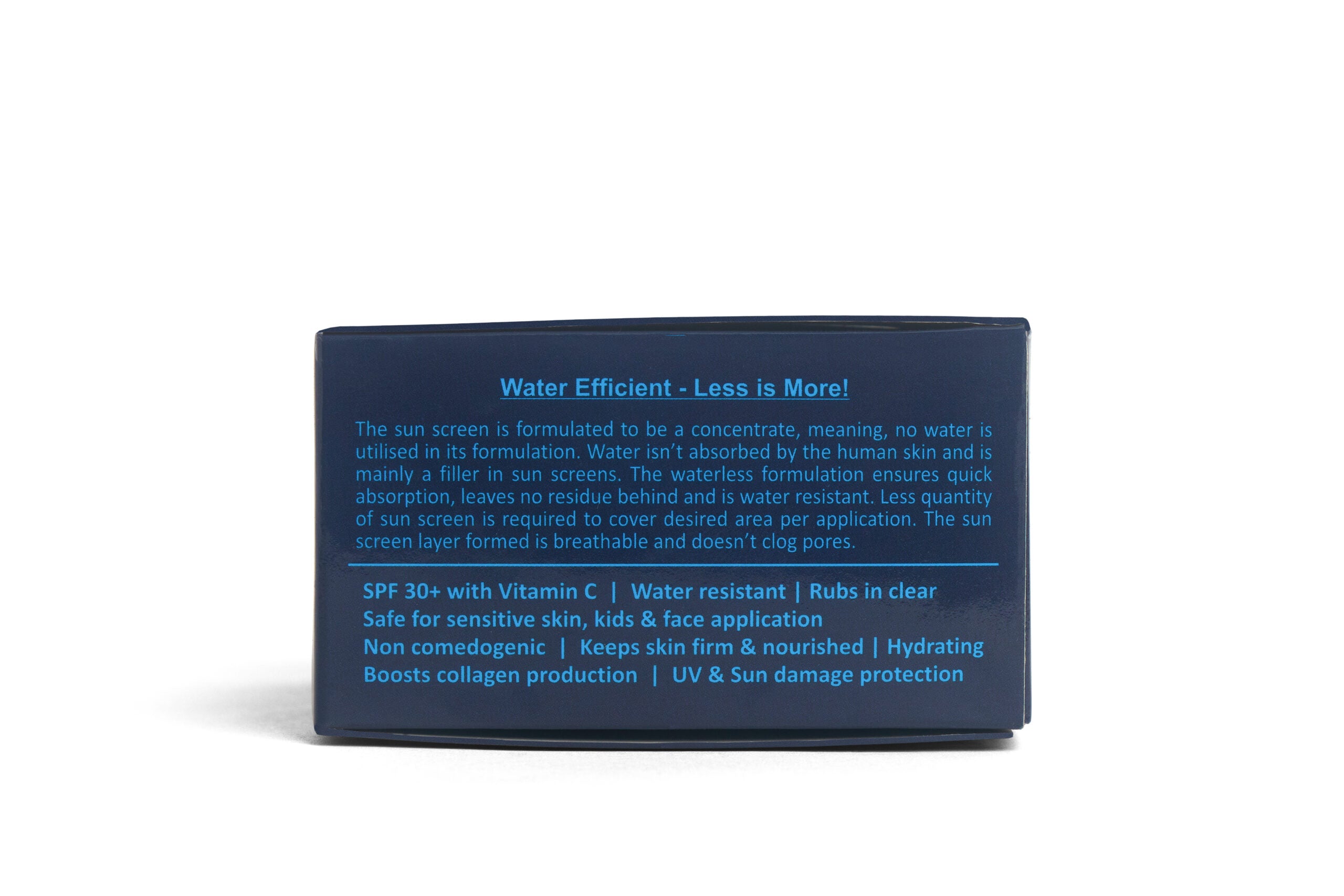 Mineral Sunscreen - SPF 30+ with Vitamin C – Vegan & Cruelty Free - Rustic Art – 30gm