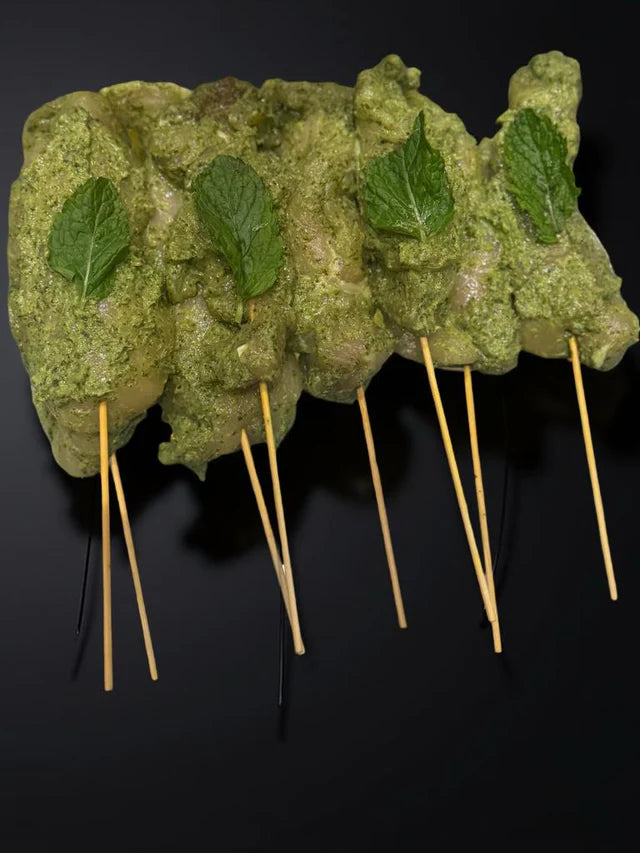 Minty Chicken Skewers – Fresh – Made from Organic Ingredients – Gluten Free – 250gm