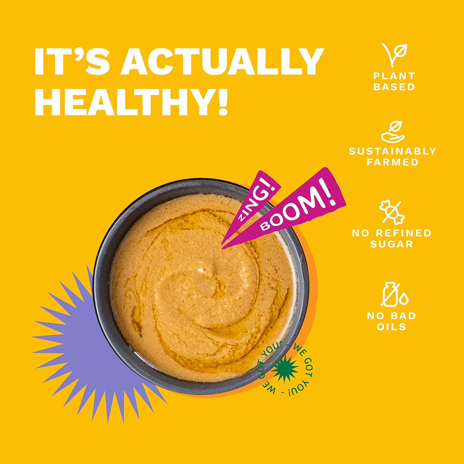 Miso + Ginger (Umame Earthy Pungent) - Stir Fry Sauce - Glaze, Sandwich, Ramen - Natural - Indian - No Refined Sugar & No Bad Oil - Boombay - 250gm