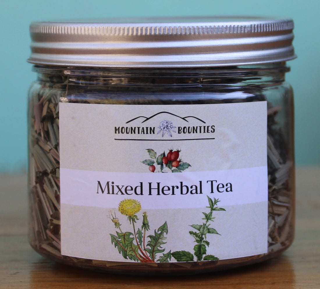 Tea | Mixed Herbal Tea - Hand Made - Mountain Bounties - 100gm