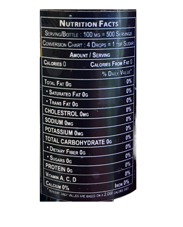 Monk Fruit Liquid Concentrate - All One - 100 ml