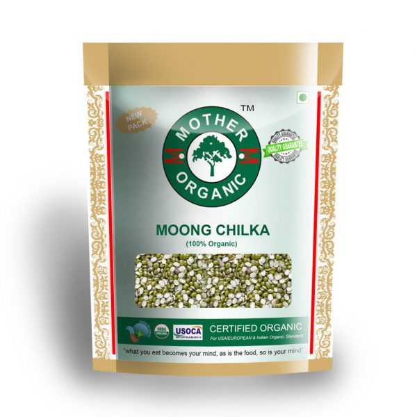 Moong Dal | Chilka - Mother Organic - 500gm