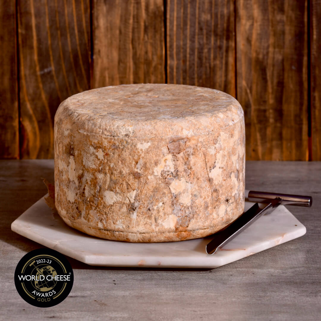 Cheddar Cheese | Moony – Cloth Bound Cheddar - Eleftheria Cheese - 200gm