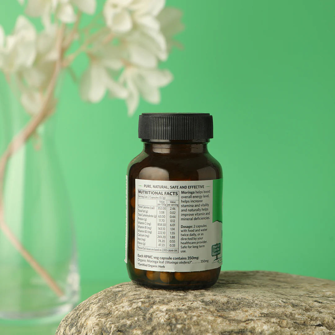 Moringa - Essential Nutrition - Organic India - 60 Capsules