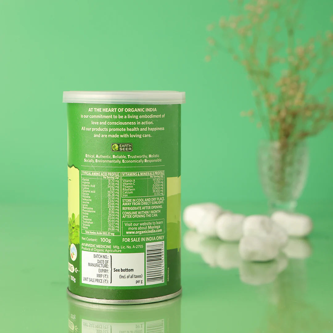 Moringa Powder - Organic India - 100gm