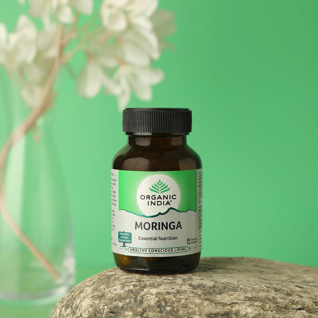 Moringa - Essential Nutrition - Organic India - 60 Capsules