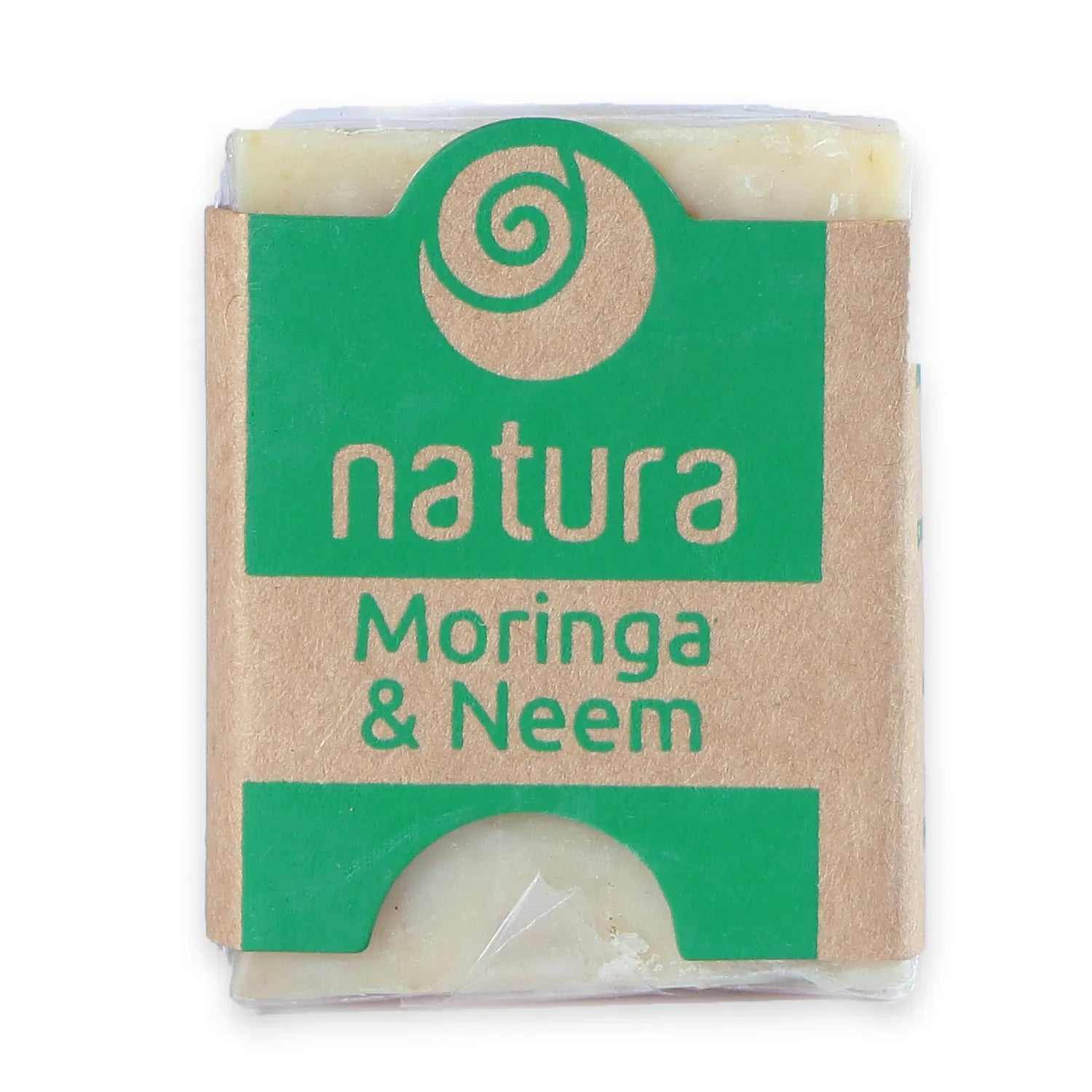 Soap | Moringa & Neem Soap - Chemical Free, No Added Colorants Or No Fragrance - natura - 75gm