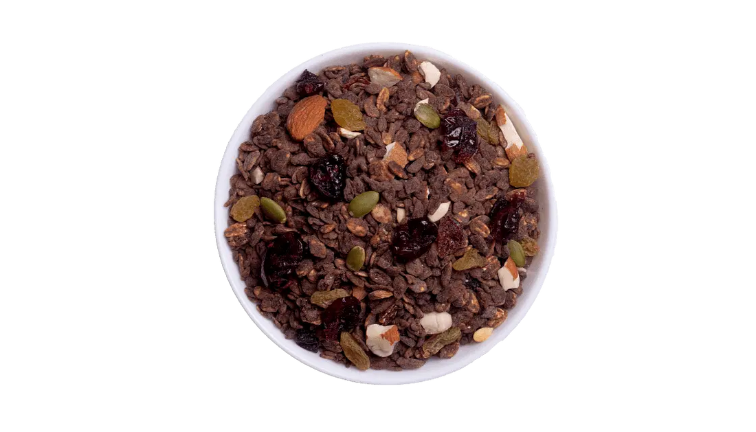 Muesli | Choco Fruit Crunch - Gluten Free, No Preservatives, No Added Flavor & No Artificial Sweetener - The Whole Truth - 350gm