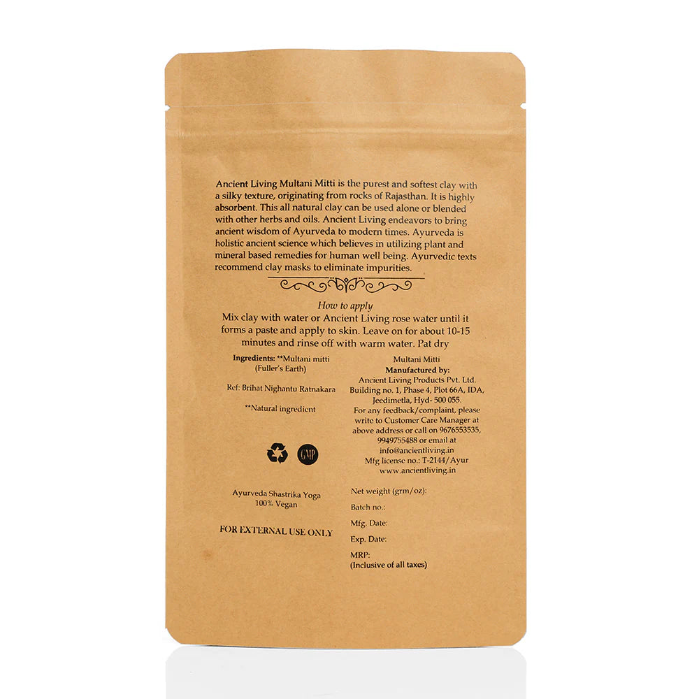 Multani Mitti - Ancient Living - 100gm