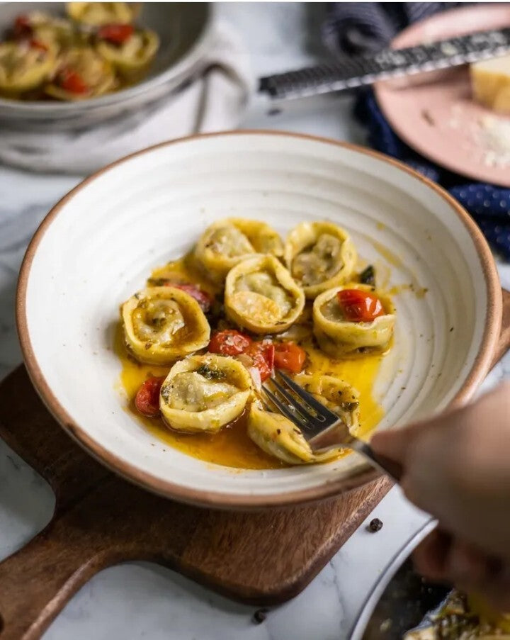 Pasta | Cappelletti (Mushroom & Truffle) - With 20gm Herb Butter - Handmade - Dairy Free, No Maida, Preservatives & Sugar Free - Nature&