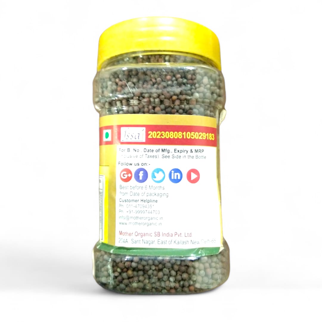 Mustard Seed | Black - Mother Organic - 150gm
