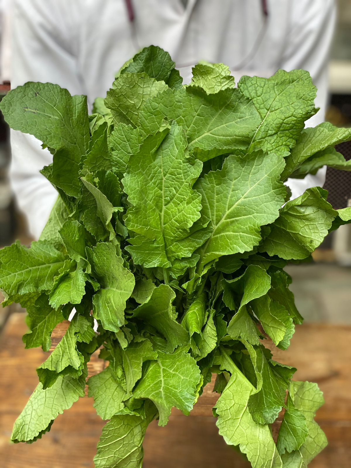 Mustard Leaves (Sarso) (Sonipat) | Rich In Vitamin B1, B3 & B6 - Certified Organic