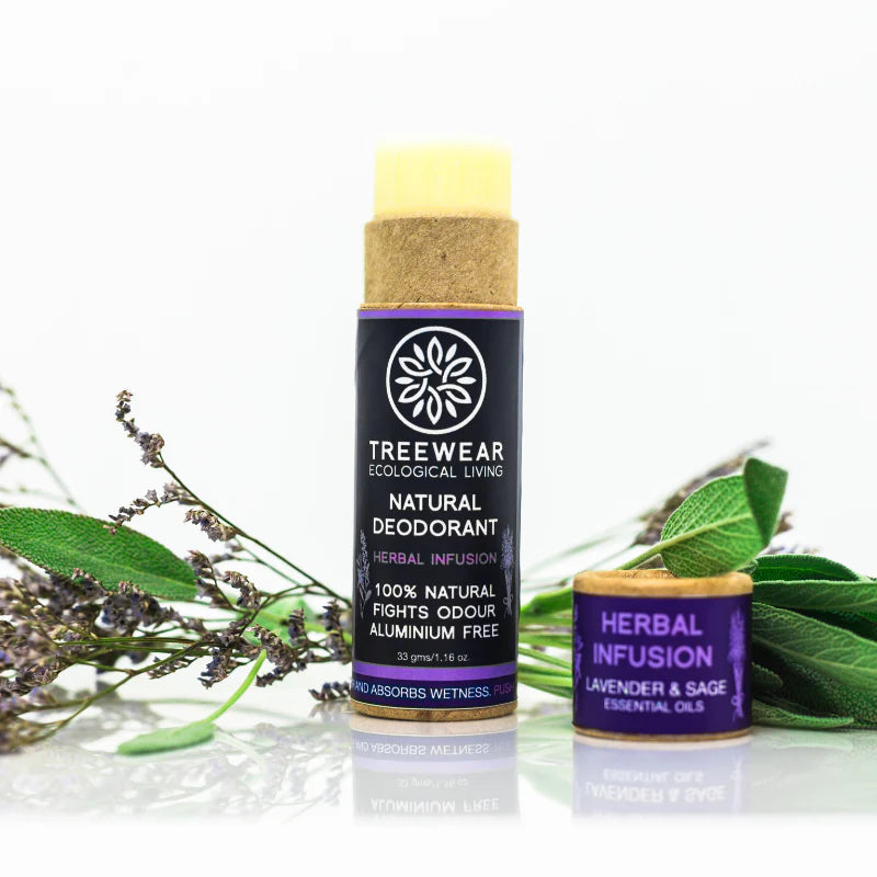 Natural Deodorant Stick Herbal Infusion - TreeWear - 33gm