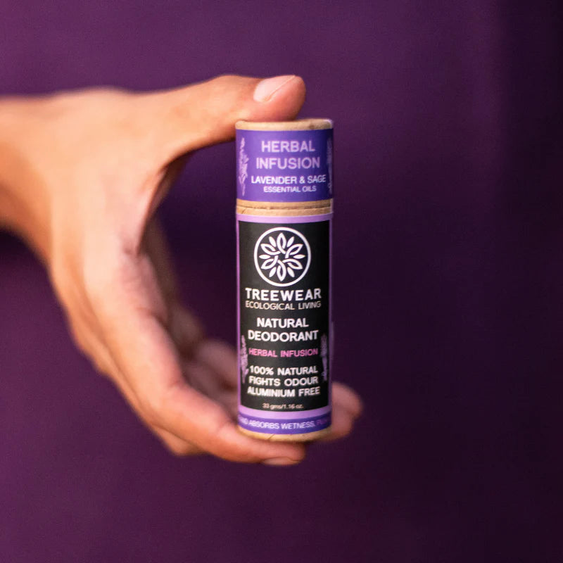 Natural Deodorant Stick Herbal Infusion - TreeWear - 33gm
