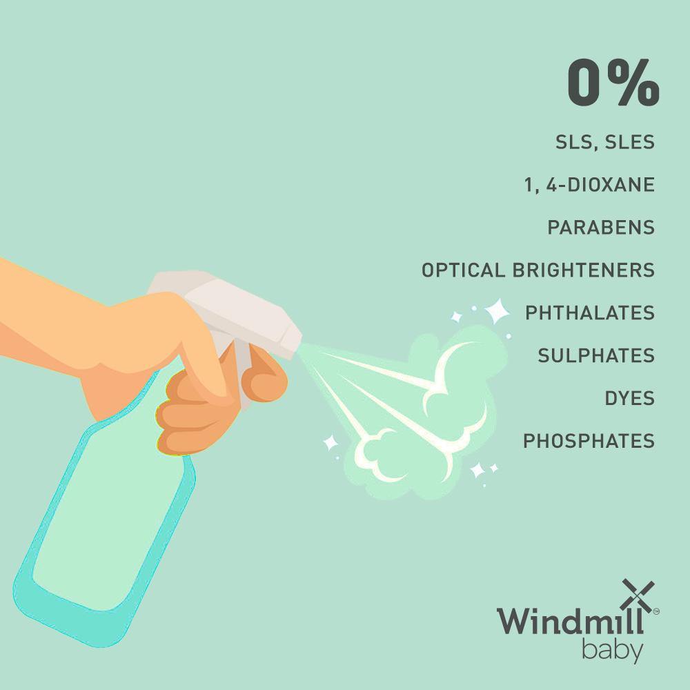 Natural Toy and Surface Cleaner - Windmill Baby - 450ml