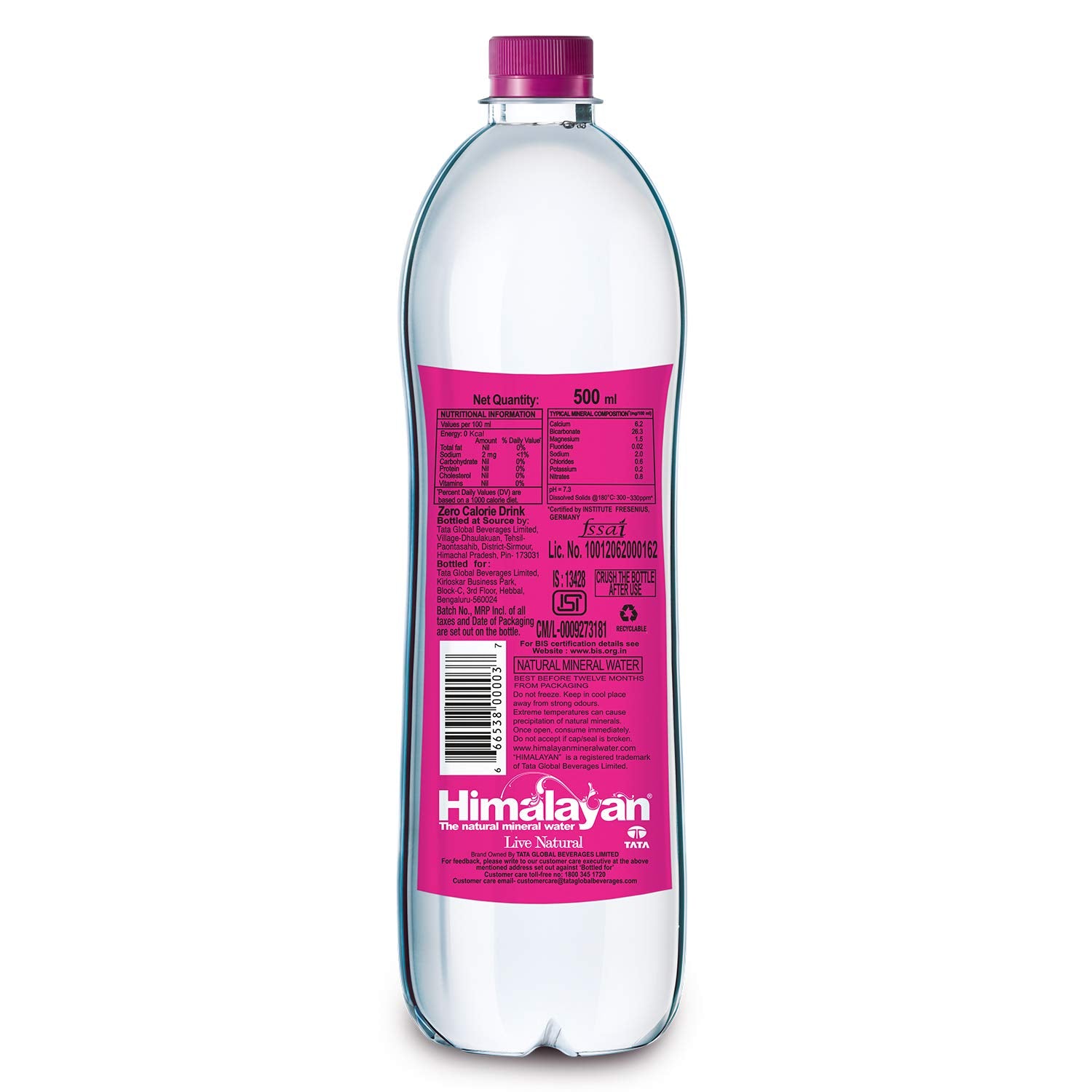 Natural Mineral Water – Himalayan – 1000ml – Box Of 12