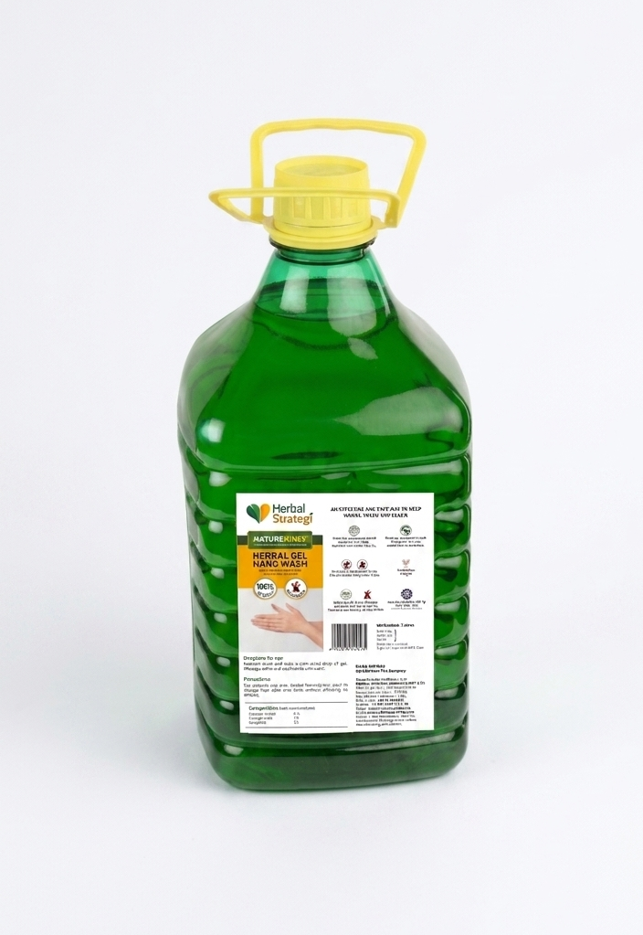 Hand Wash | Nature Drop Gel Hand Wash - Herbal Strategi - 5000ml