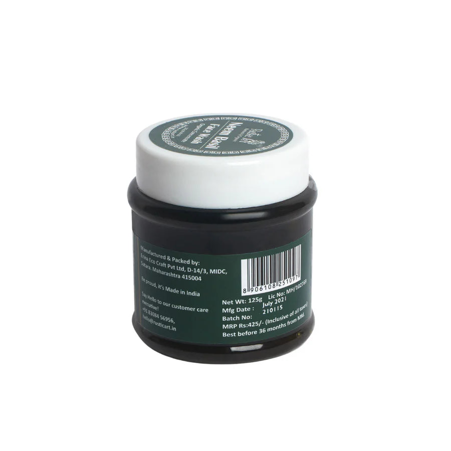 Face Wash | Neem Basil (Concentrate) – For Acne Prone Skin – Vegan, Sulphate Free & Preservative Free – Rustic Art – 125gm