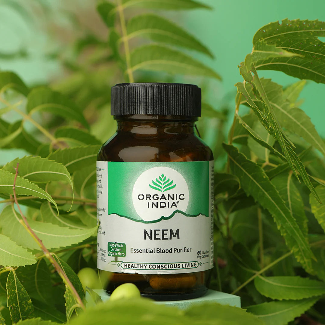 Neem - Blood Purifier - Organic India - 60 Capsules