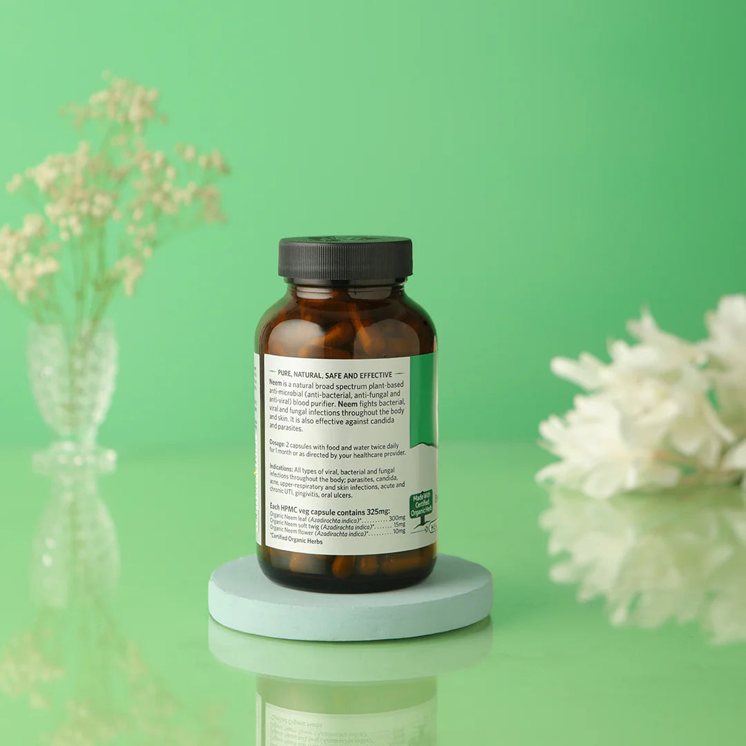 Neem - Blood Purifier - Organic India - 60 Capsules