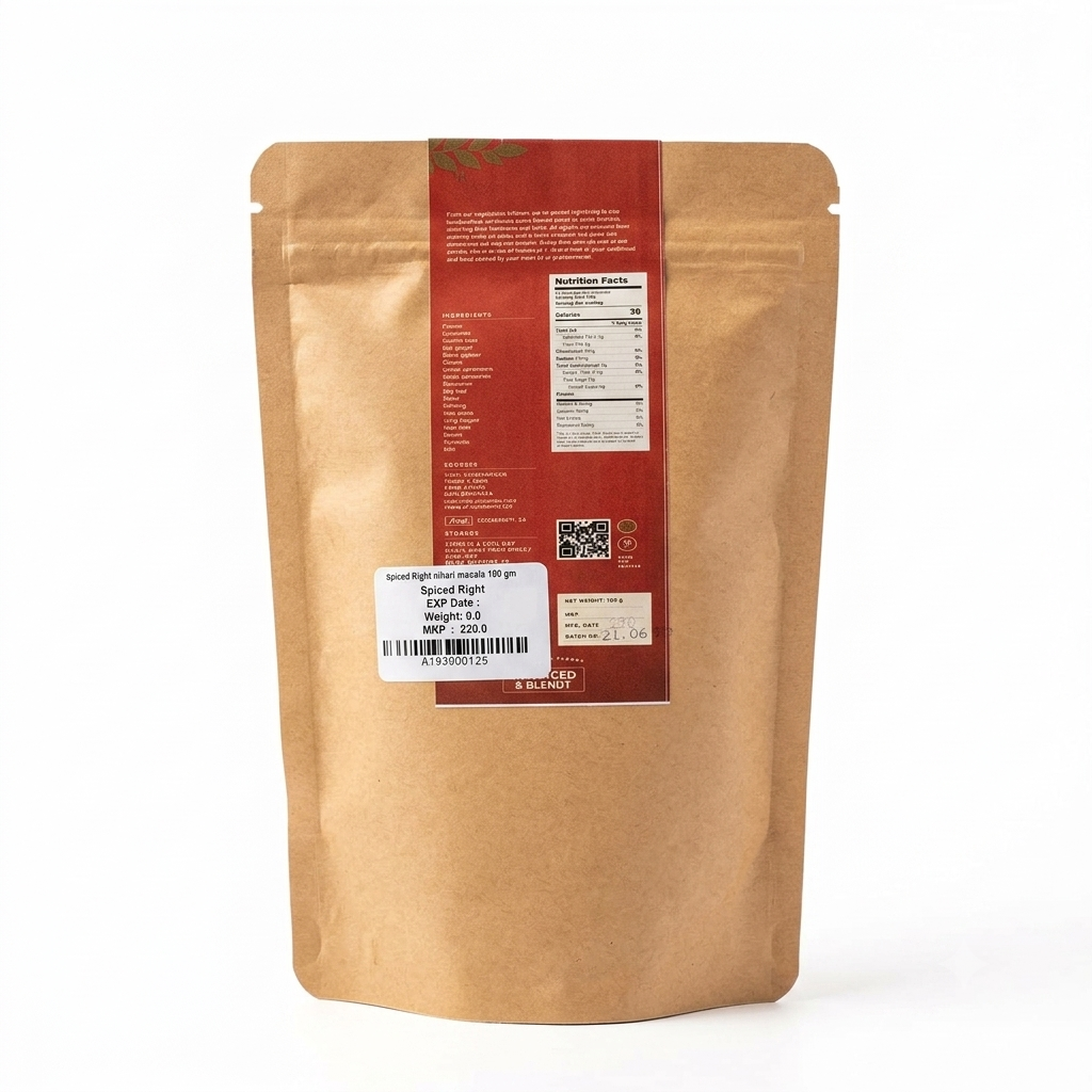 Masala | Nihari Masala -Lucknow Uttar Prades- Spiced Right - 100gm