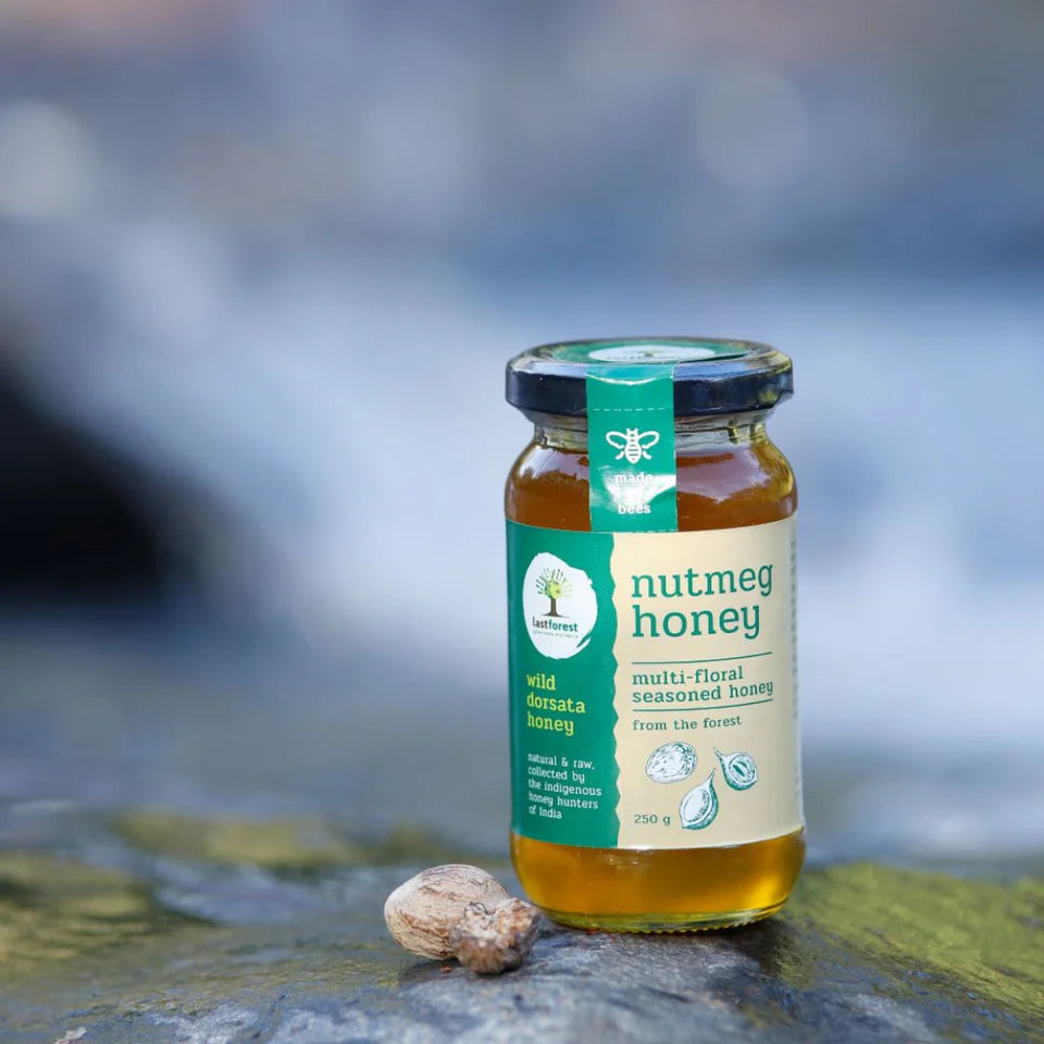 Nutmeg Honey | Natural & Raw - Last Forest - 250gm – naturessoulshop