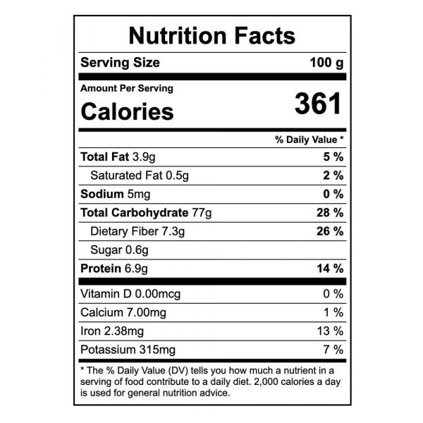 Maize Atta - USDA Organic - Gluten Free - Mother Organic - 1000gm