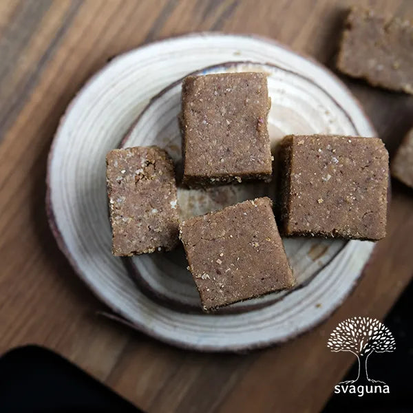 Barfi | Nutty Barfi – Vegan, Gluten Free, Sugar Free, Guilt Free, Oil Free & Butter Free – Svaguna – 180gm
