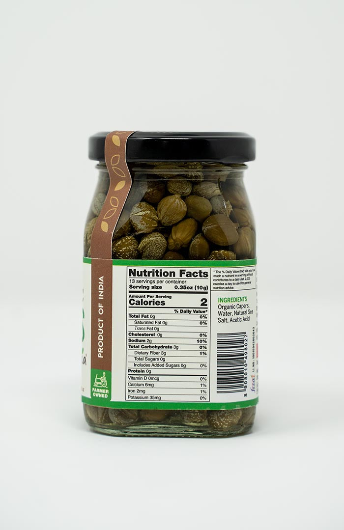 Capers Capotes in Brine – Ishka Farms – 200gm