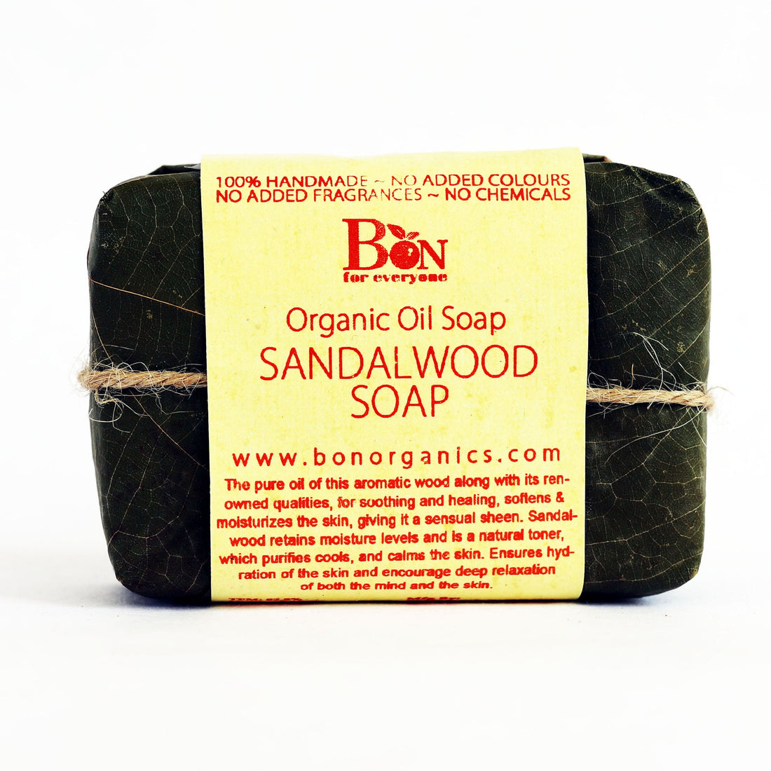 Oil Soap - Sandal – Bon Organics – 100gm
