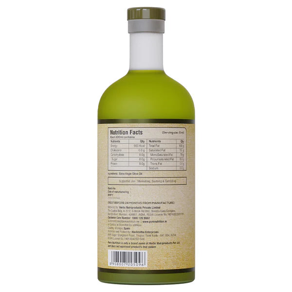Olive Oil | Virgin - Pure Nutrition - 500ml