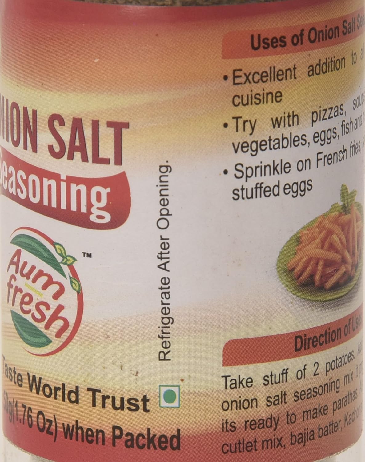 Seasoning | Onion Salt Seasoning – Aum Fresh – 30gm