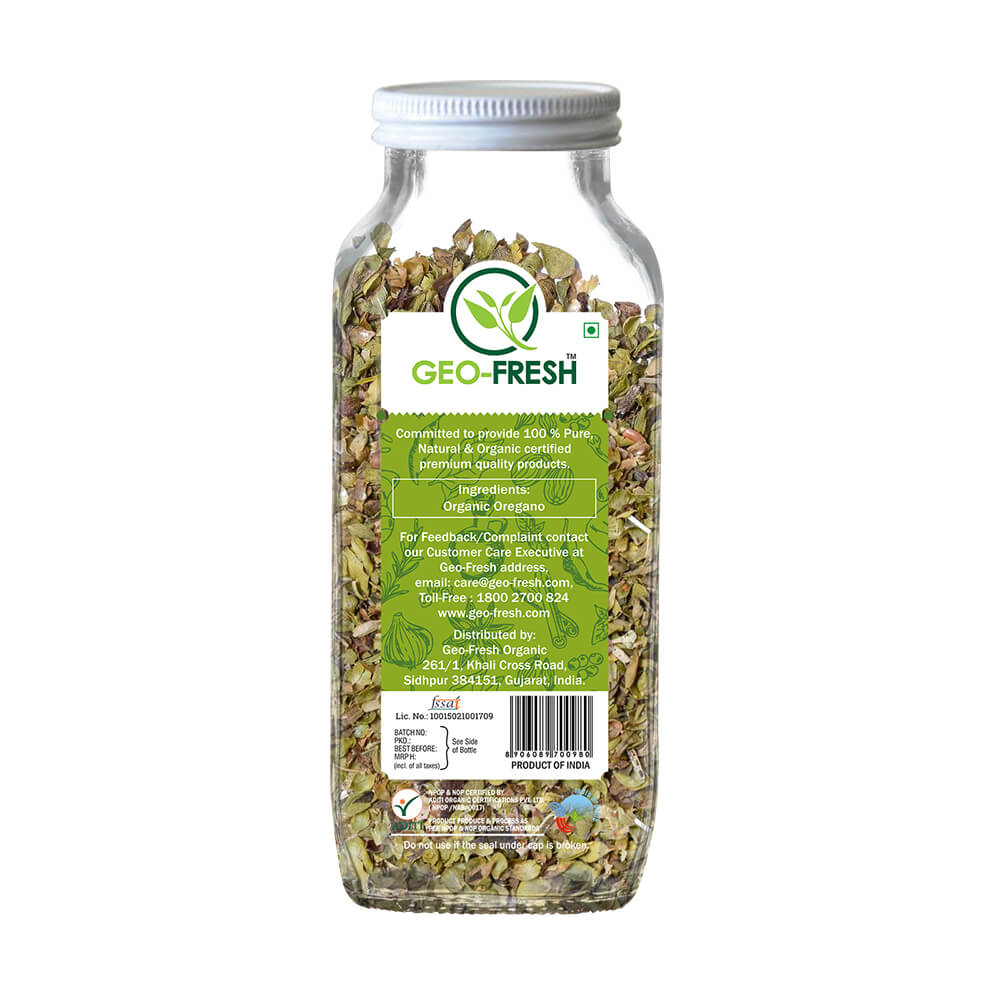 Oregano Leaves | USDA Organic - Geo-Fresh Organic - 60gm