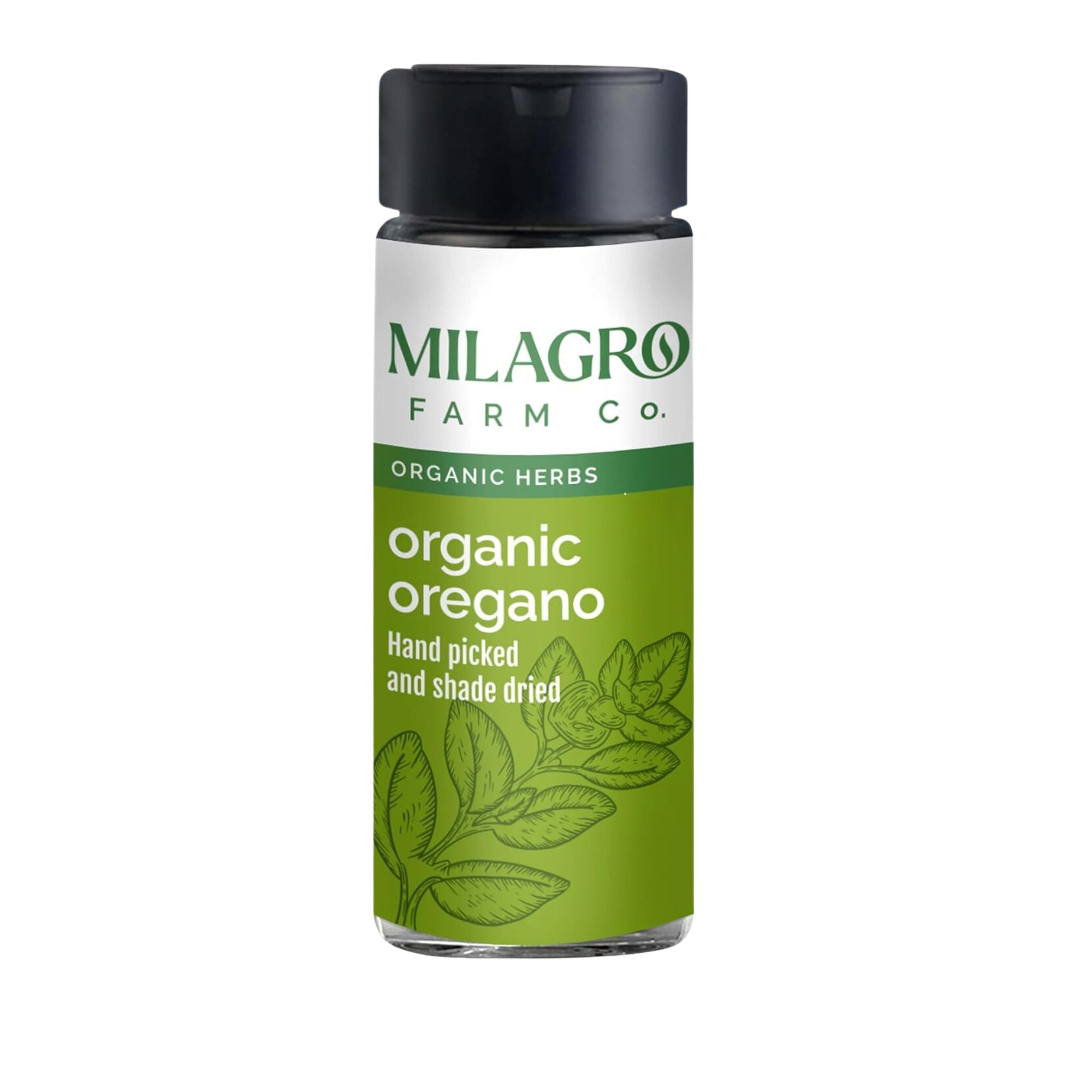 Seasoning | Oregano Seasoning - Hand Picked And Shade Dried - Organic Herbs – Milagro Farm Co. – 30gm