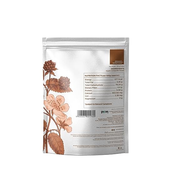 Organic Ashwagandha Powder - Pure And Sure - 100gm
