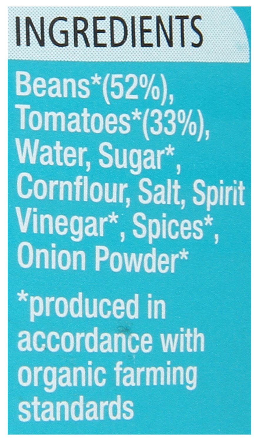 Organic Beans - High In Protein - Heinz - 415gm