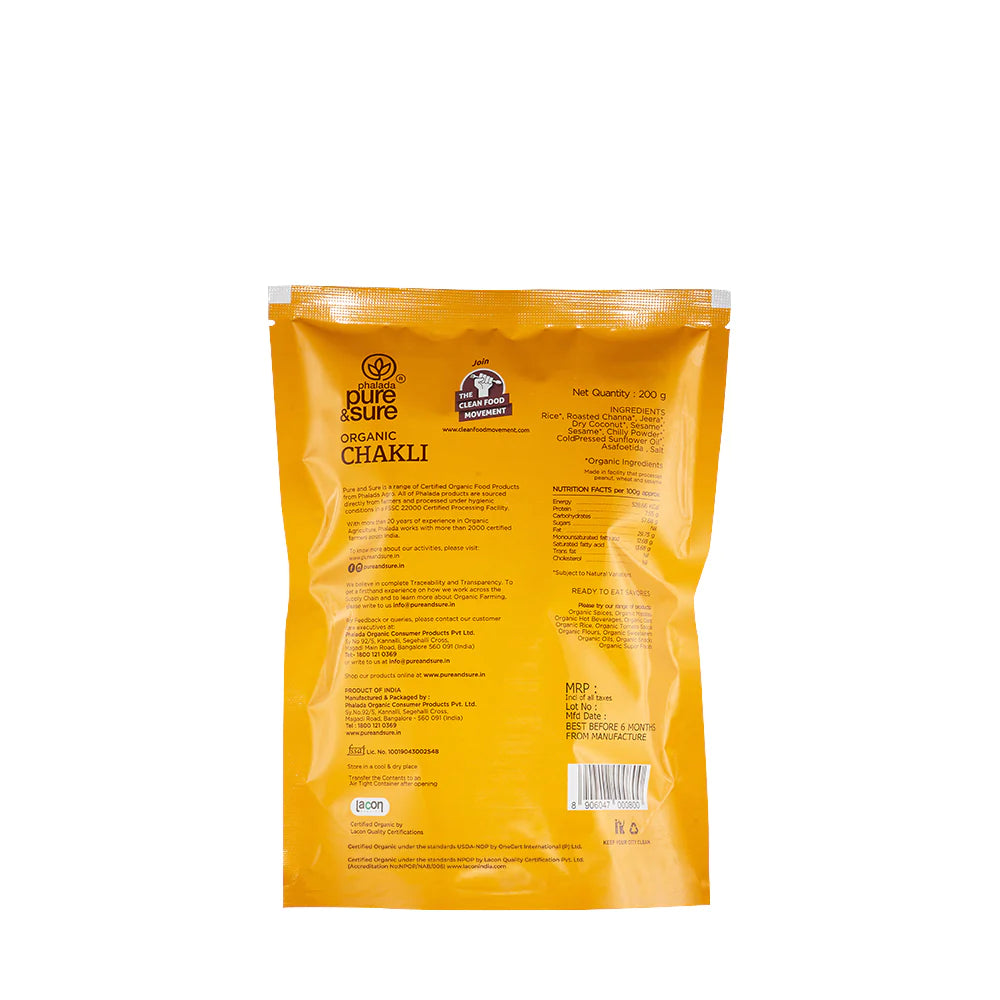 Chakli - Pure And Sure - 200gm