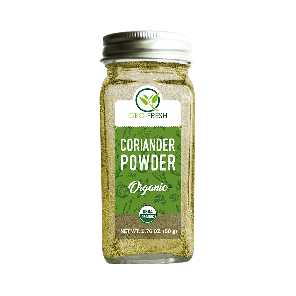 Coriander Powder | USDA Organic - Geo-Fresh – 50gm – naturessoulshop