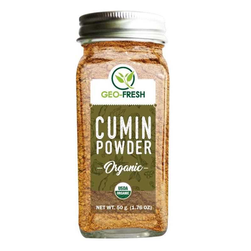 Cumin Powder | USDA Organic - Geo-Fresh Organic - 50gm