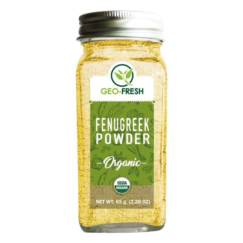 Fenugreek Powder | USDA Organic - Geo-Fresh Organic - 65gm