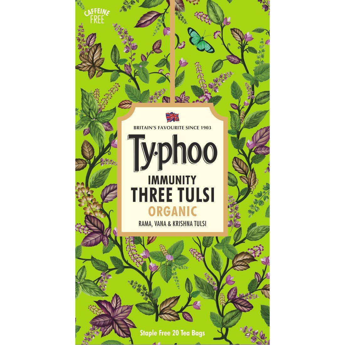 Organic Immunity Three Tulsi – Typhoo – 20Tea Bags